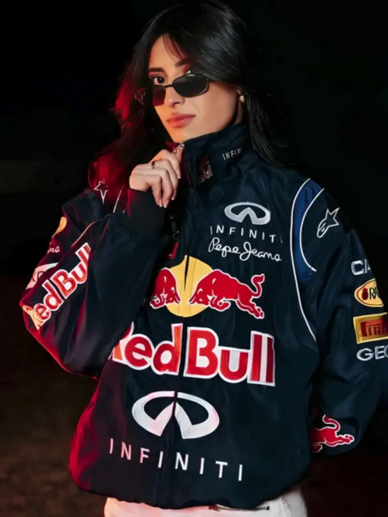 Red Bull Racing puffer Embroidered Jacket | Maison Feraia Limited Edition (Xs)